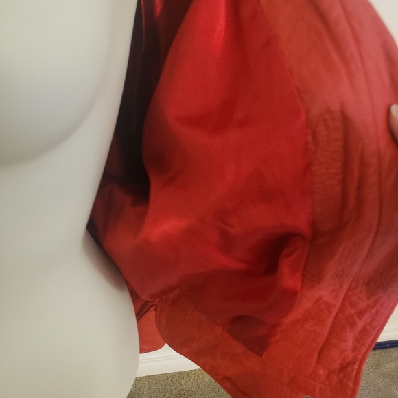 Vintage Red Leather Jacket - Picture 10 of 11